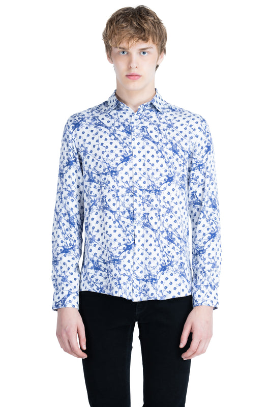 Tattoo Shirt Blue