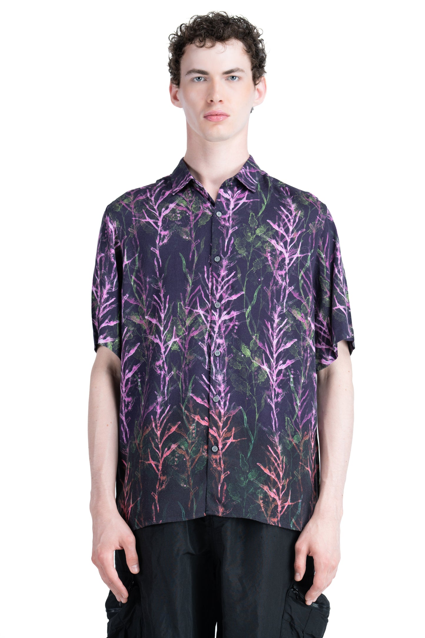 Tropical Shirt Purple