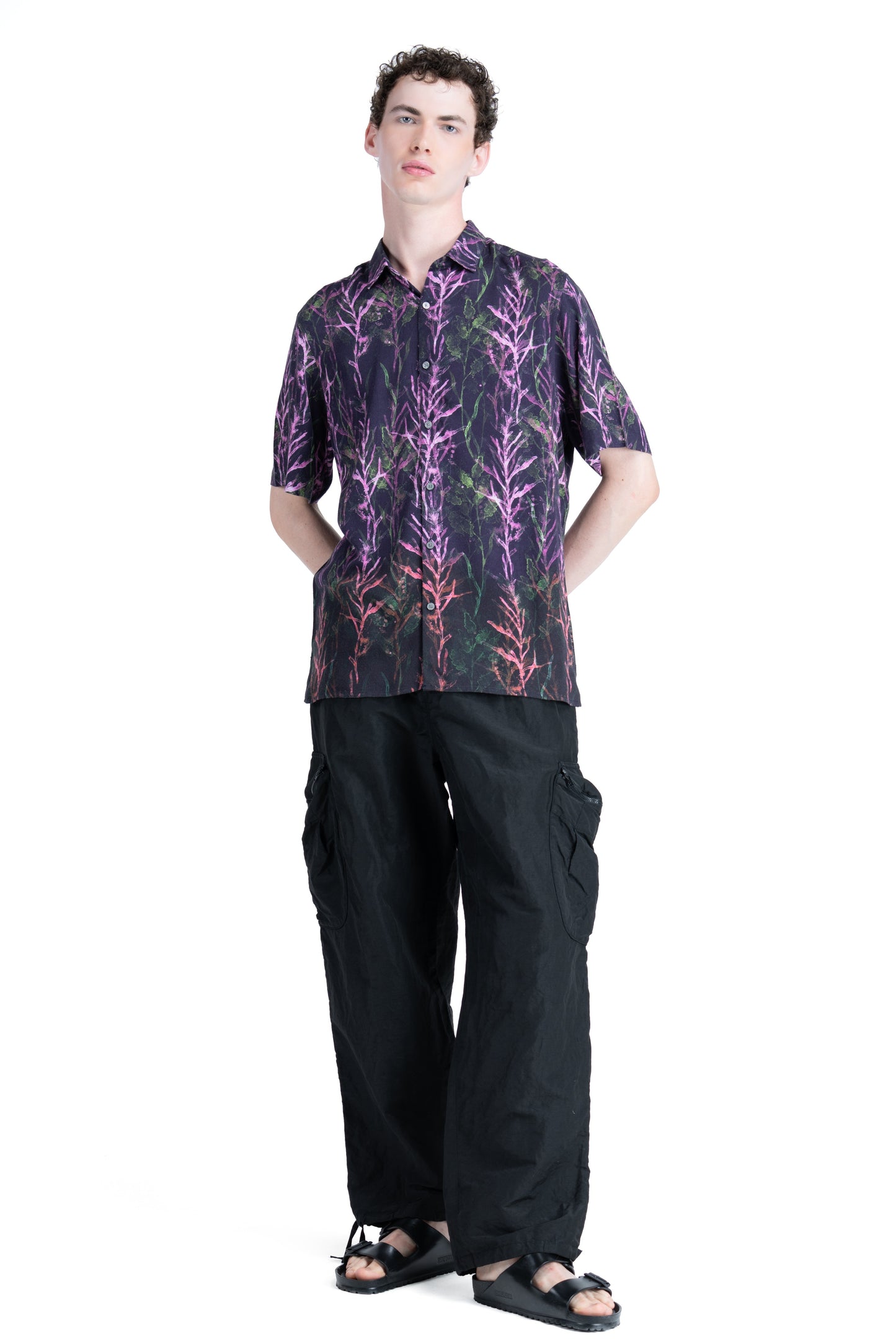 Tropical Shirt Purple