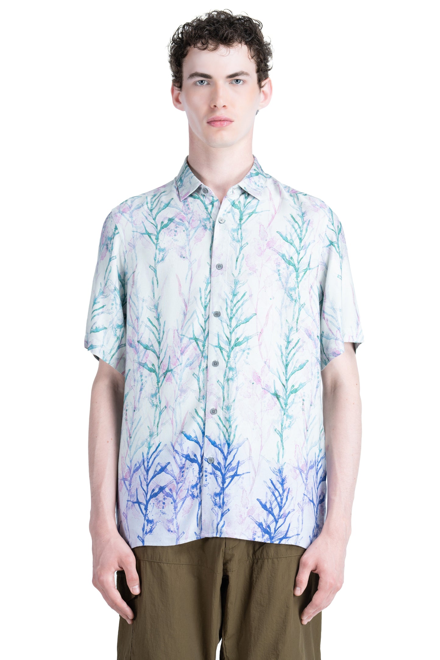 Tropical Shirt Green