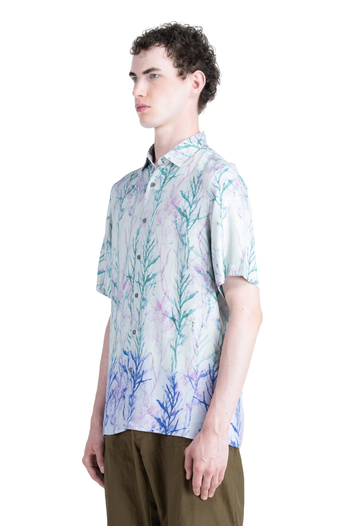 Tropical Shirt Green