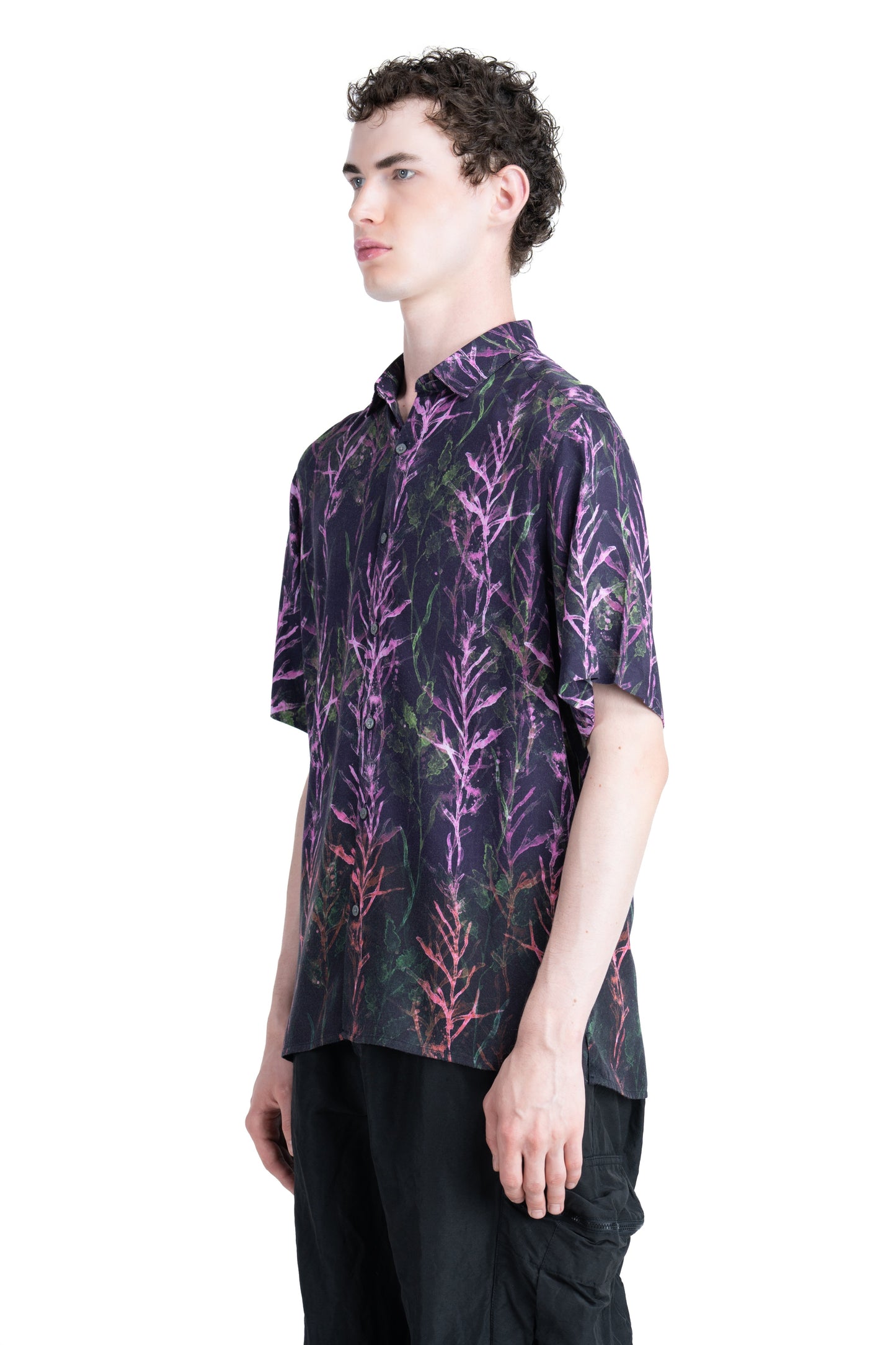 Tropical Shirt Purple