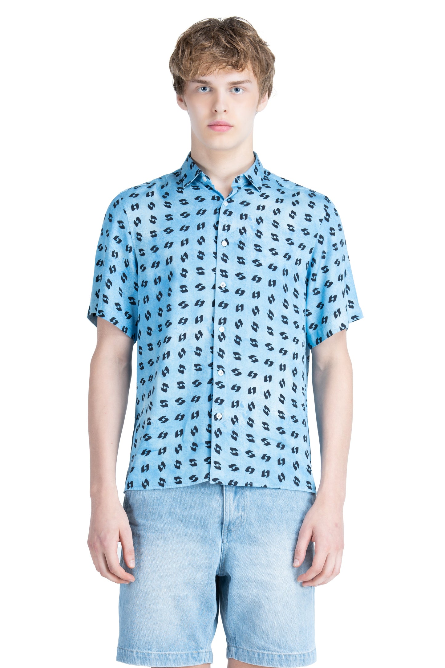 Graffiti Shirt Blue