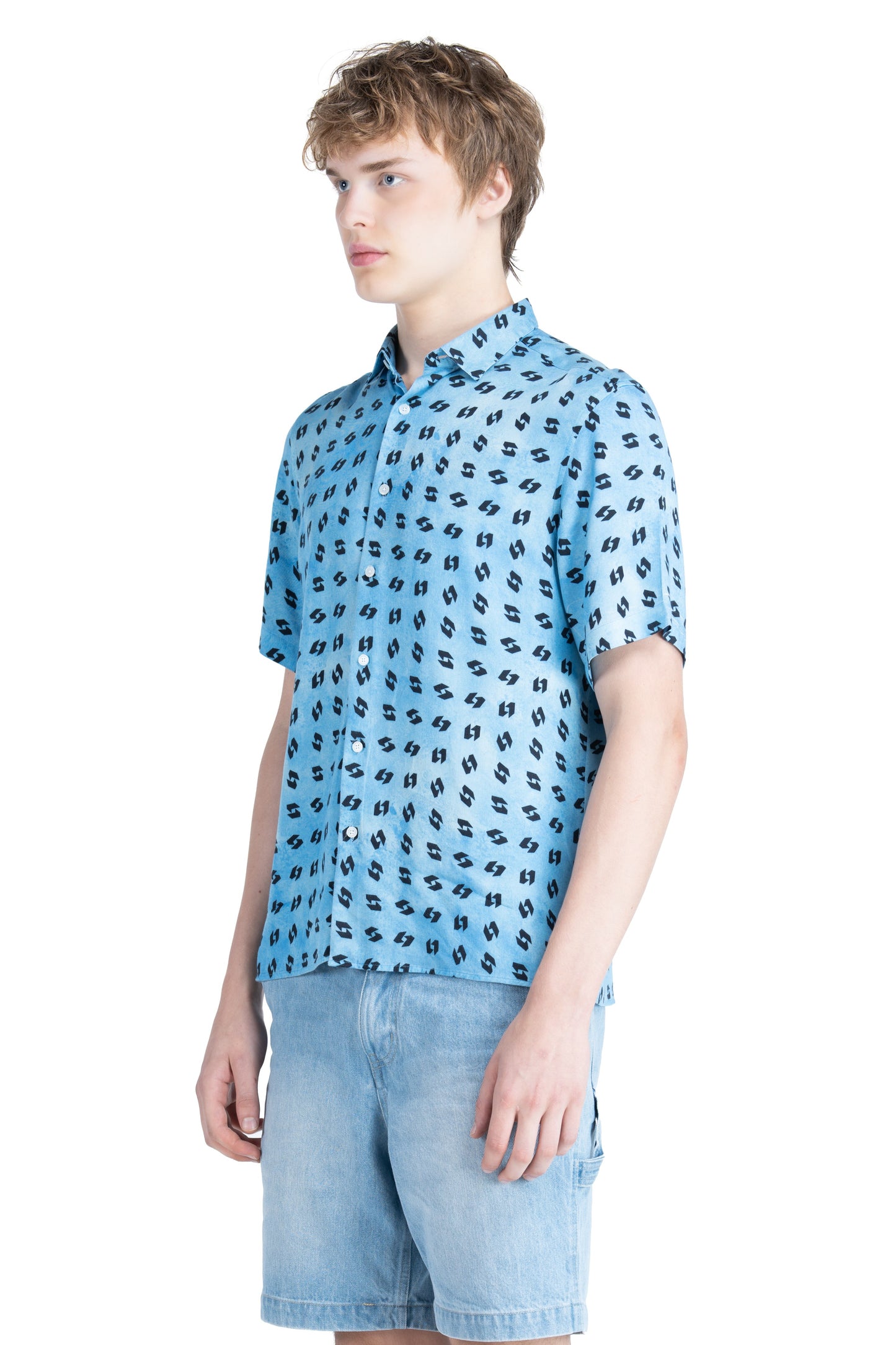 Graffiti Shirt Blue